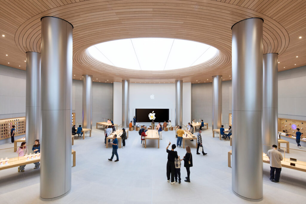 Der neue Apple-Store in Shanghai. © Apple